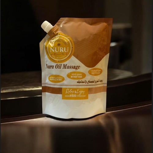 زيت مساج سعة ( لتر ونصف )