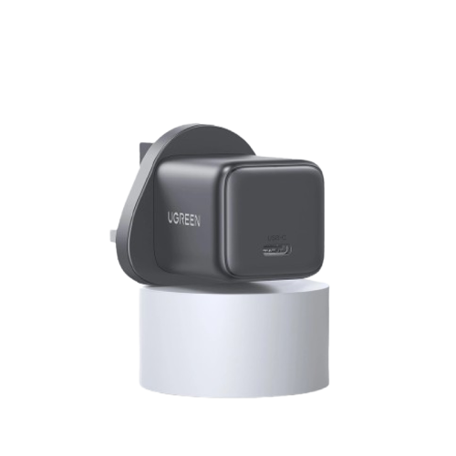 يوجرين شاحن جداري بتقنية GaN بمنفذ USB وبقوة 30 وا...