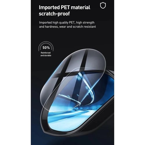 بيسوس ستيكر للمرآة الجانبية مقاوم للامطار عدد قطعت...