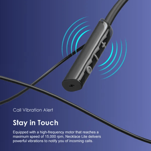 أورايمو سماعة أذن لاسلكية على الرقبة بخاصية الاهتز...