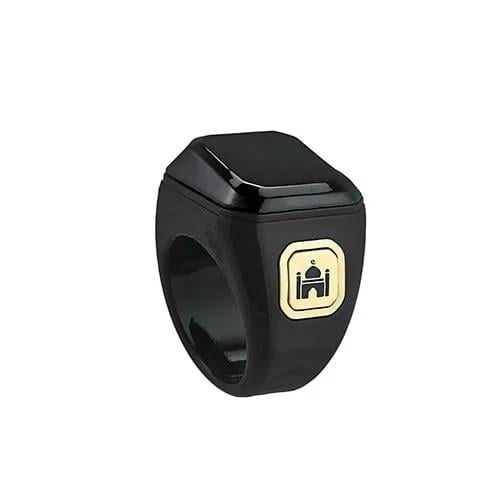 ذكر خاتم التسبيح الذكي بلوتوث وتطبيق للجوال