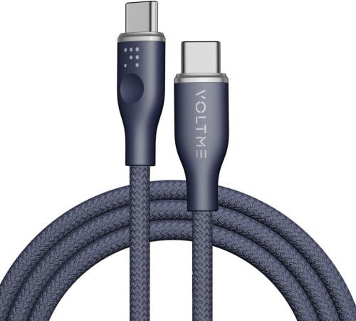 فولتمي كيبل شاحن فولتمي سلسلة روج مظفر من USB-C إل...