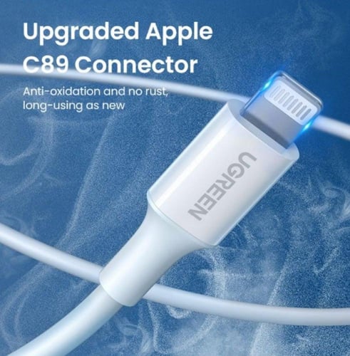 يوجرين كيبل شحن نايلون مظفر USB-C إلى آيفون بطول 2...