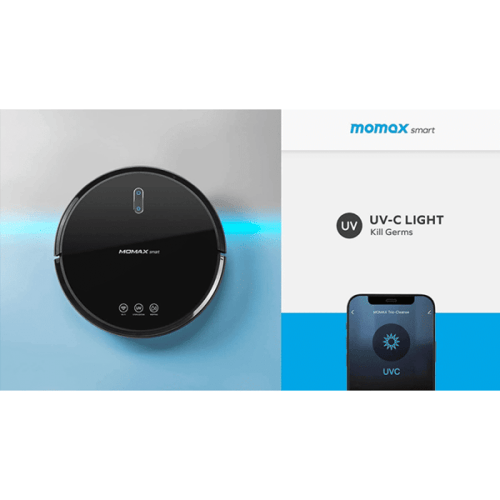 موماكس مكنسة ذكية تريو IoT - خاصية UV-C تكنس وتمسح...