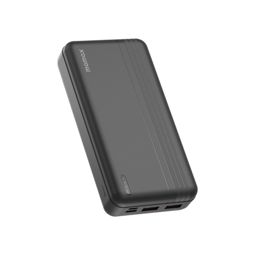 موماكس شاحن متنقل آي بور بمنفذين USB-C وبمنفذ USB...