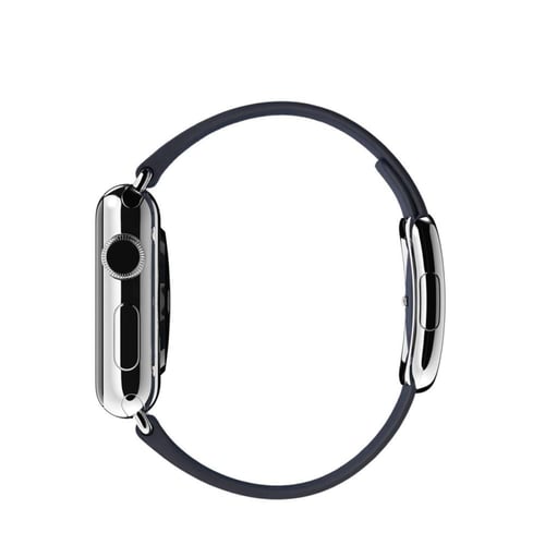 حزام ساعة ابل مقاس 40 - 38 مم جلد طبيعي من ابل لون...