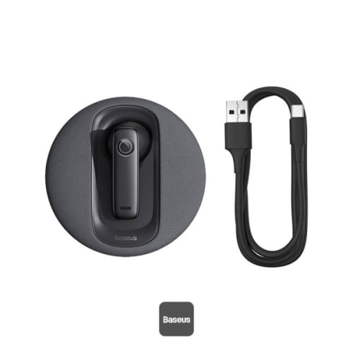 بيسوس سماعة اذن لاسلكية واحدة للسيارة من C-Mic CM1...