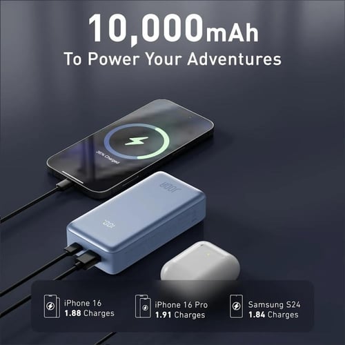 جودا بطارية متنقلة بسعة 10000 ملي امبير بقوة 30W ب...