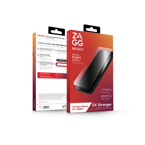 حامي شاشة شفاف ايفون 15 من انفزيبل شيلد