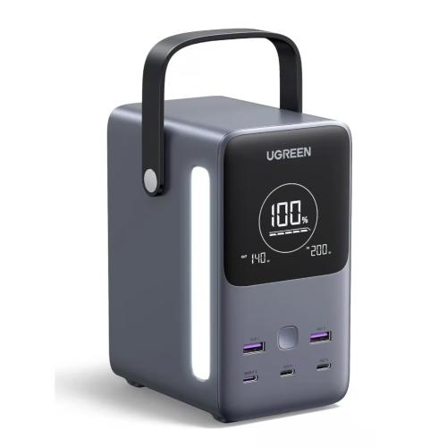 يوجرين بطارية متنقلة بـ 3 منافذ USB-C ومنفذين USB...