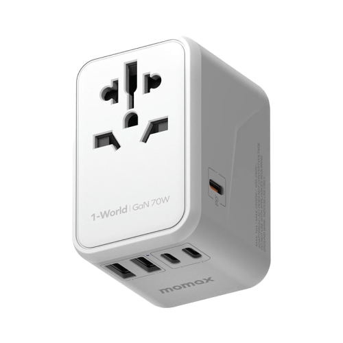 موماكس شاحن وفيش سفر بتقنية الشحن السريع GaN PD بـ...