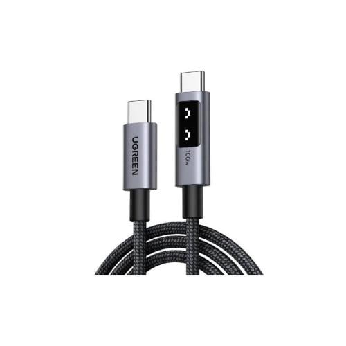 يوجرين كيبل شحن تايب سي الى تايب سي أونو 100 واط 1...