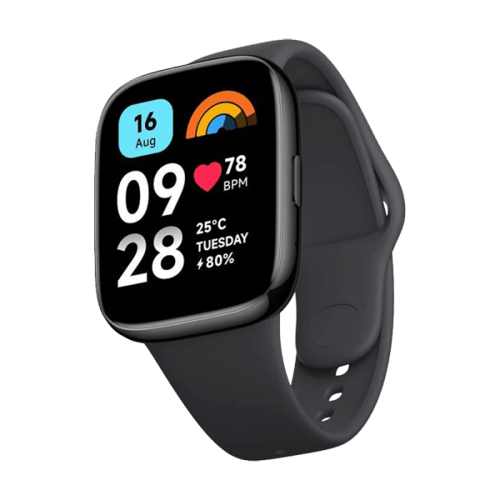 شاومي ساعة ذكية ريدمي واتش 3 اكتيف - أسود