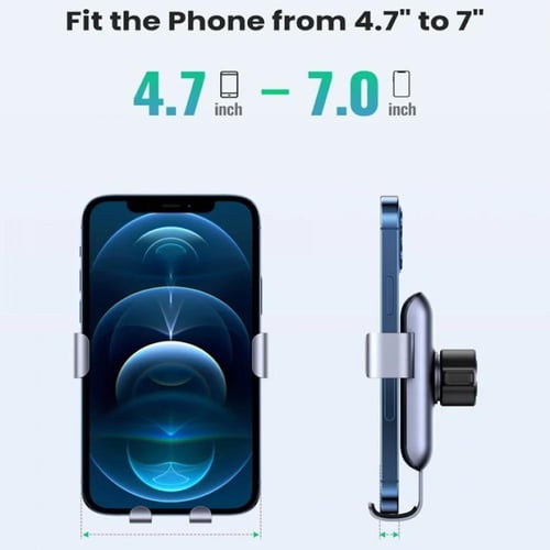 يوجرين حامل للجوال على فتحة مكيف السيارة - اسود