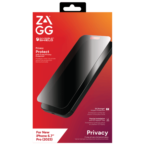 حامي شاشة مع ميزة الخصوصية ايفون 15 برو ماكس من ان...