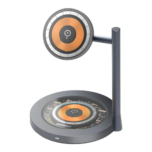 موماكس شاحن لاسلكي وستاند مغناطيسي بقوة 15 واط لكل...