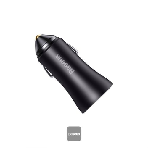 بيسوس شاحن سيارة بقوة 60 واط بمنفذ تايب سي و منفذ...