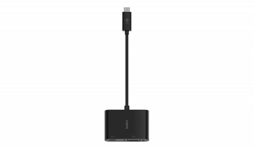 بيلكن محول تايب سي تو VGA بقوة 60 واط - اسود