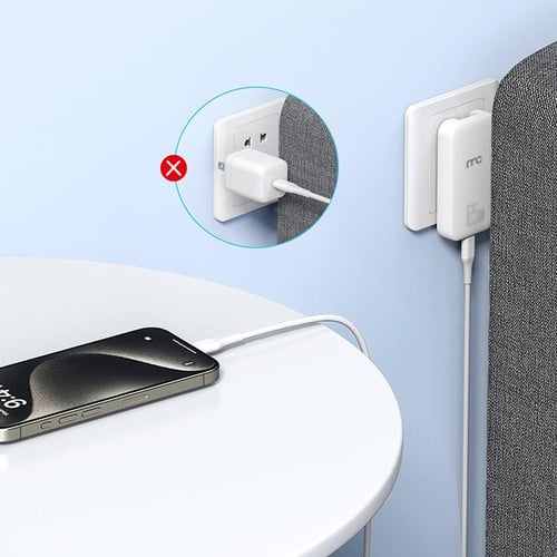 ماي كاندي شاحن جداري نحيف مخرجين تايب سي 65 واط GT...