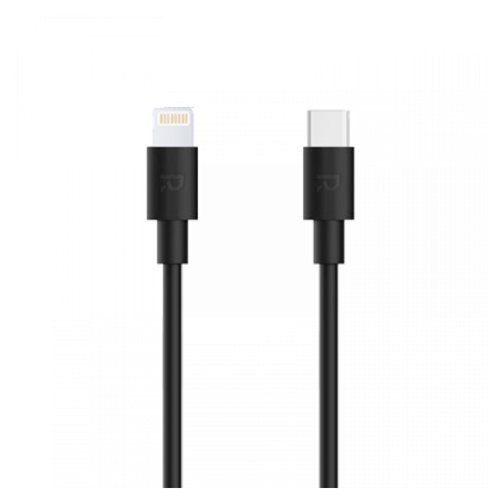 راف باور كيبل ربل تايب سي الى لايثينج 1متر - اسود