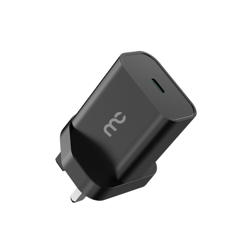 ماي كاندي شاحن جداري 25 واط تايب سي - اسود