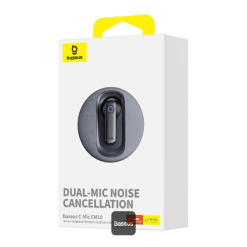 بيسوس سماعة اذن لاسلكية واحدة للسيارة من C-Mic CM1...