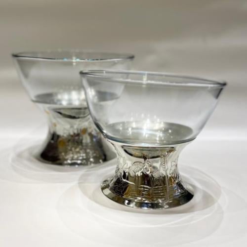 قاعده نحاس وطبق بايركس _كوليكشن فلامينقو _ وسط