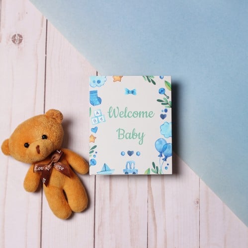 كرت Welcome baby