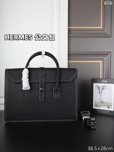 Hermes laptop bag, imitation, high-quality brand