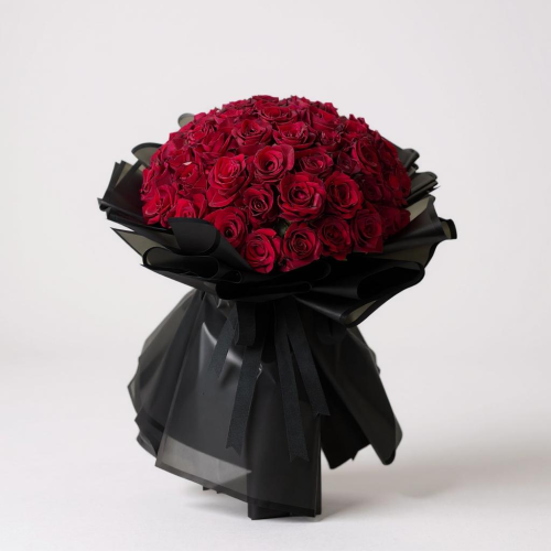 بوكيه ورد بومبيه روز احمر هولندي