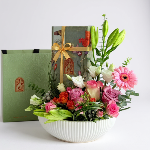 ورد مع شوكلت كادو فهده