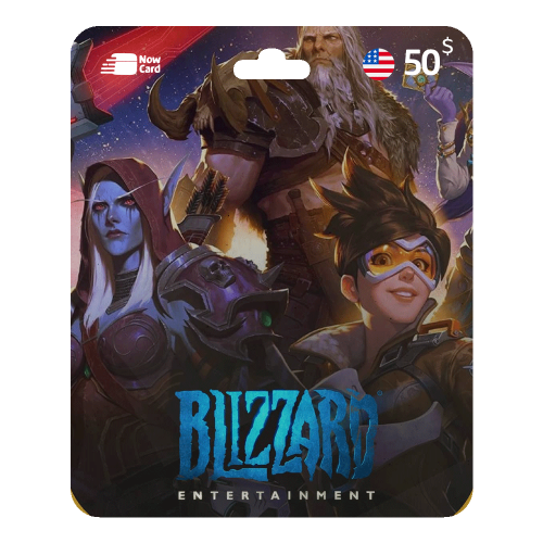 بطاقة Blizzard المتجر الأمريكي 50$