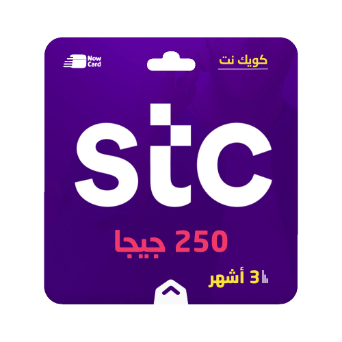 شحن بطاقة كويك نت 250 جيجا لمدة 3 اشهر