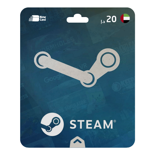 بطاقة شحن ستيم اماراتي 20 درهم