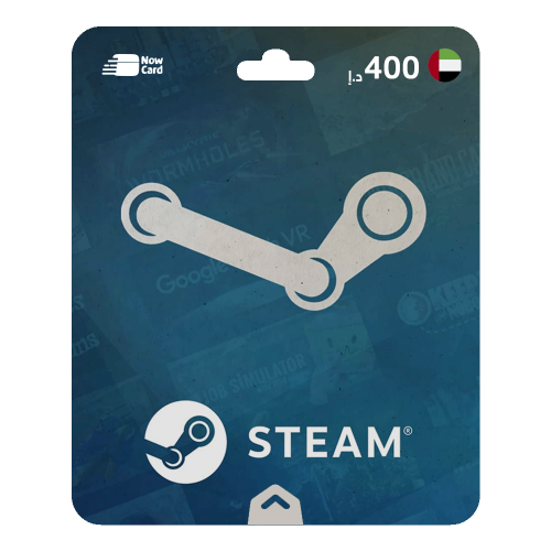 بطاقة شحن ستيم اماراتي 400 درهم