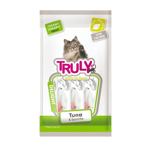 مكافات ترولي تونا و سمك البونيتو للقطط
