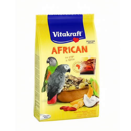 فيتاكرافت اكل يومي مشكل للببغاء الافريقيي