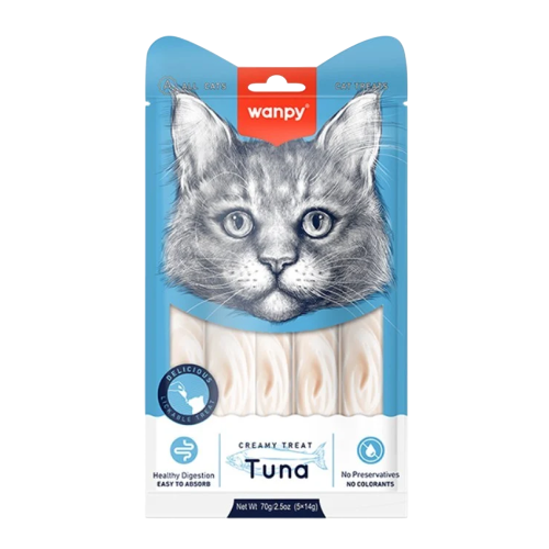 وانبي مكافئات للقطط 5 قطع بالتونة 5*14 جرام