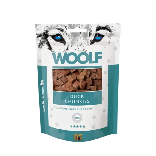 وولف مكافأة بالبط للقطط والكلاب 100 جرام