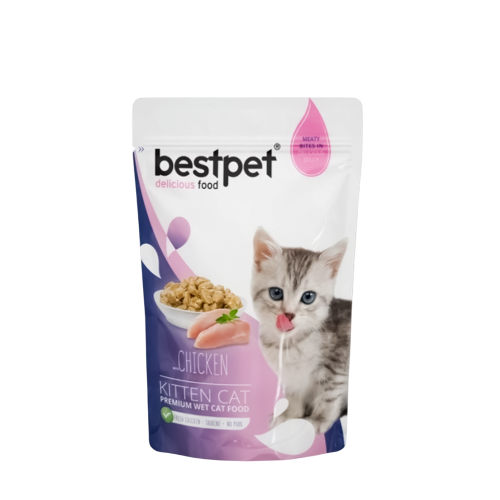 بيست بيت اظرف ويت فود للقطط البالغة بالصغيرة 85 جر...