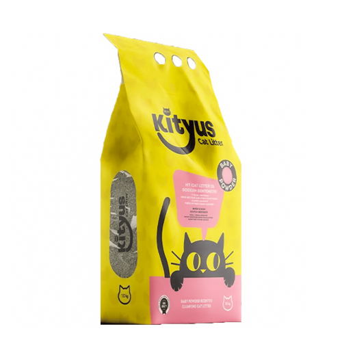 رمل كيتيوس رمل تركي سريع التكتل 10 كيلو برائحة بيب...