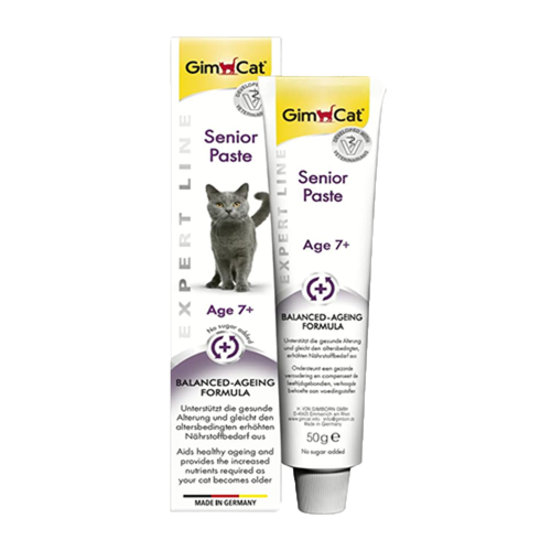 جيم كات معجون يدعم الشيخوخه الصحيه للقطط التي تبلغ...