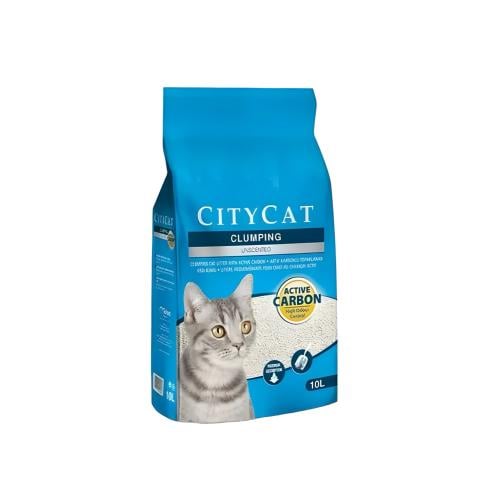 سيتي كات رمل بنتونيت للقطط بدون ريحة 10لتر