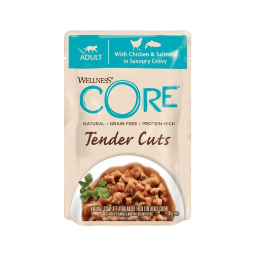 ويلنس كور أظرف باتيه الدجاج مع السلمون للقطط البال...