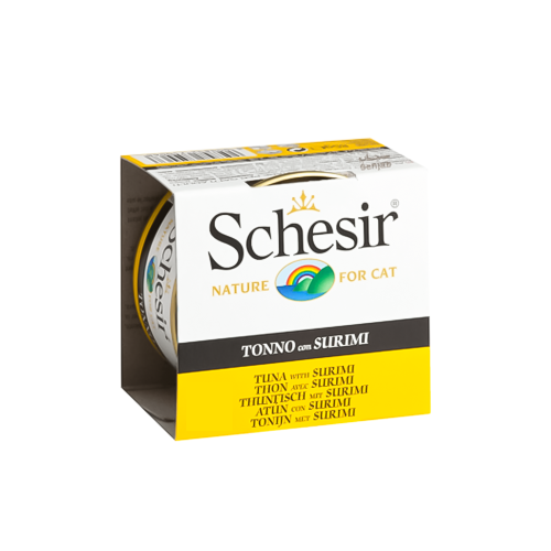 شيزر معلبات التونة مع سمك السوريمي بالجيلي 85 جرام