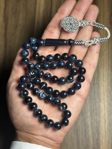 بكلايت بلجيكي كحلي غامق المخلوط بطربزونة.