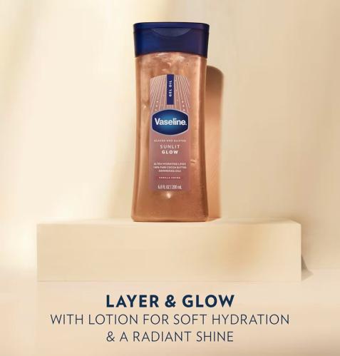 Vaseline Golden Pink Glow