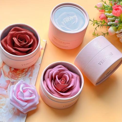 بلاشر ورد مع فرشة (Flower Blush)