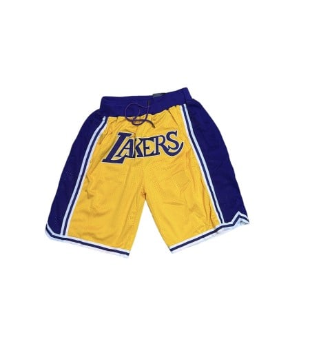 شورت ليكرز اصفر