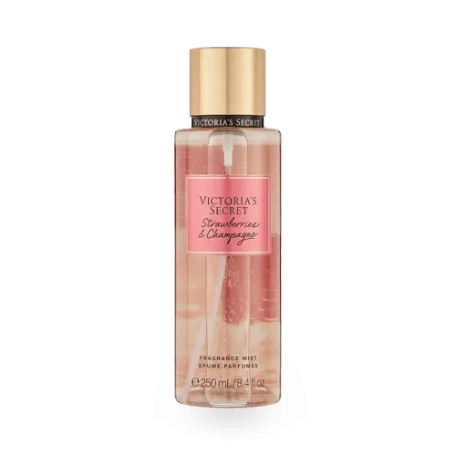 معطر جسم فيكتوريا سيكريت ستروبريز آند شامبين 250 م...